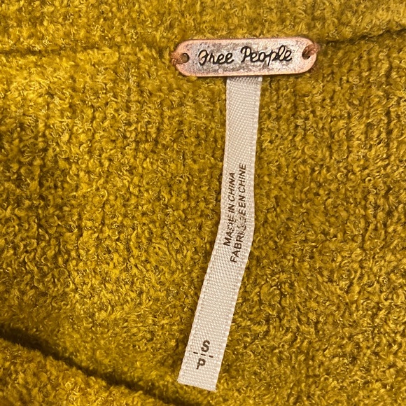 Free People All About You Multi Stripe Chenille Sweater Boho- Size Small - Picture 5 of 10